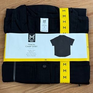 NWT Member's Mark
Women's Tencel Camp Shirt
Size:M